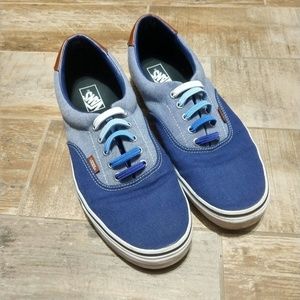 Men's Blue Van Shoes | Size 12